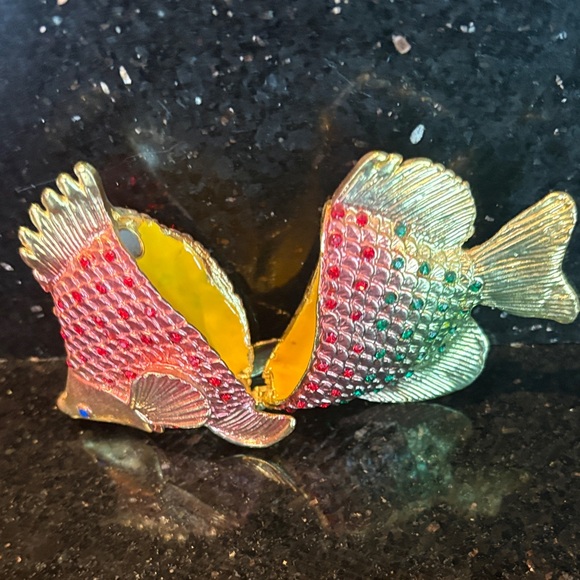 Colorful Fish Trinket Box - Picture 2 of 3